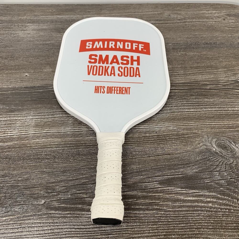 Smirnoff‎ Smash Vodka Soda Promo Pickleball Racquet Paddle
